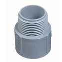 3/4-Inch Gray Schedule 40 & 80 Male Terminal Adapter