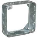 4-Inch Square Galvanized Outlet Box Extension Ring