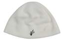 White Fleece Skull Cap