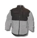 Men's Charcoal Polar Fleece/Nylon Jacket, Assorted