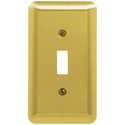 Devon Brushed Brass 1-Toggle Wall Plate