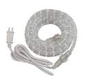 48-Foot White Indoor/Outdoor Rope Light With Clear LED