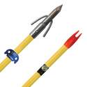 Chaos Qt Point Arrow With Yellow Lava Crux Carbon Cored Shaft
