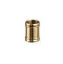 Two 1/8-IP Polished Brass Couplings