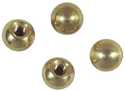 Four Solid Brass Cap Nuts