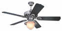 52-Inch Indoor/Outdoor Ceiling Fan with Light