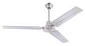 56-Inch Brushed Nickel Jax Industrial-Style Indoor Ceiling Fan