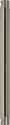 3/4-Inch ID by 24-Inch Brushed Nickel Extension Down Rod