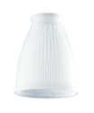 Frosted Pleated Glass Shade
