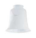 Milky Scavo Glass Bell Shade