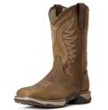 Anthem Distressed Brown Waterproof Square Toe Women's Western Boot, 7 B