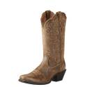 Round Up Vintage Bomber Square Toe Women's Western Boot, 7.5 B