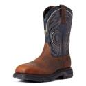WorkHog XT Cottonwood Brown Oiled Rowdy Carbon Toe Men's Work Boot, 12 D