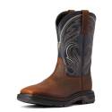 WorkHog XT Cottonwood Brown Oiled Rowdy Carbon Toe Men's Work Boot, 12 D