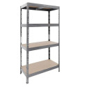 71-Inch X 35.4-Inch X 18-Inch, Matte Grey,  4-Tier, Garage Series, Freestanding Shelf Unit