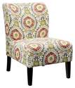 Honnally Floral Accent Chair