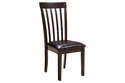 Hammis Dark Brown Upholstered Dining Chair