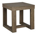 Cariton Gray Square End Table