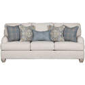 Traemore Linen Sofa With 5 Throw Pillows