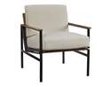 Tilden Ivory & Brown Accent Chair