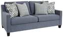 Lemly Twilight Blue Stationary Sofa