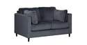 Kennewick Shadow Stationary Loveseat With 2-Throw Pillows
