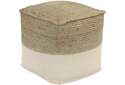 Sweed Valley Natural & White Pouf
