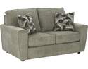 Cascilla Pewter Loveseat