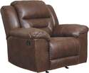 Stoneland Chocolate Manual Rocker Recliner