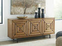 Fair Ridge - Warm Brown Door Accent Cabinet