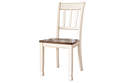 Whitesburg - Brown/Cottage White Dining Room Side Chair, Set Of 2