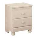 Cottage Retreat Cream Cottage Two Drawer Night Stand