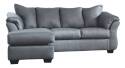 Darcy Steel Sofa Chaise