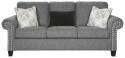 Agleno Charcoal Sofa