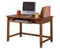 Cross Island 48-Inch Brown Home Office Desk