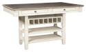 Bolanburg Antique White Rectangle Dining Room Counter Table