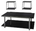 Rollynx  Black Occasional Table Set
