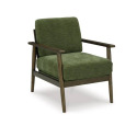 Bixler Showood Olive Accent Chair