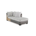 Clairette Court Alloy Right Arm Facing Corner Chaise