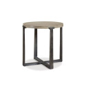 Dalenville Gray Round End Table