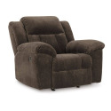 Frohn Chocolate Rocker Recliner