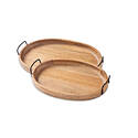 Jocelyne Decorative Trays, Set of 2