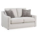 Maitelynn Chalk Stationary Loveseat