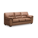 Walker Point/Whitlock Caramel Faux Leather Stationary Sofa