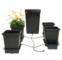 Complete 4 Pot 3.9-Gallon Pot System With 12.4-Gallon Reservoir
