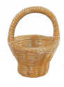 Medium Desert Sand Basket With Handle
