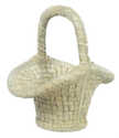 Junior Large Unfinished Basket With Tall Handle