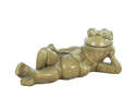 Fawn, Reclining Frog Statue
