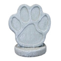 Large Unfinished Paw Print Statue