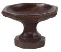 Indigo One-Piece Mini Statuary Bird Bath